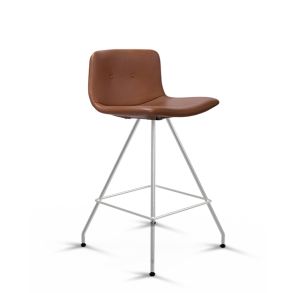 Primum Barstol, Lav, Cognac Zenso/Stl Stel