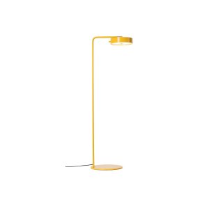 James Floor Gulvlampe, Gul / Messing