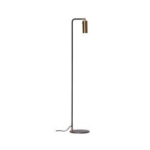 Lektor Gulvlampe, Messing/Sort