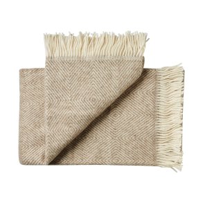 Fan Plaid 140x240cm, 00119 Birch Sand