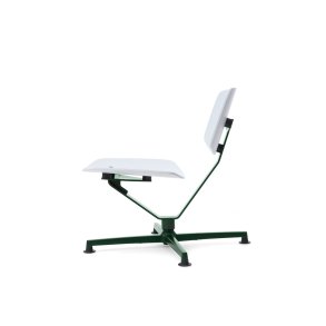 Arba Loungestol, Plywood, Dark Green/LIght Grey