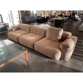 Hay Mags Soft Sofa, 3 moduler, Stof Tartaglia, Inkl. 1 pude