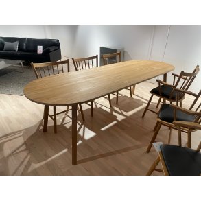 Hay Triangle Leg Spisebord, eg olie, 250x85cm