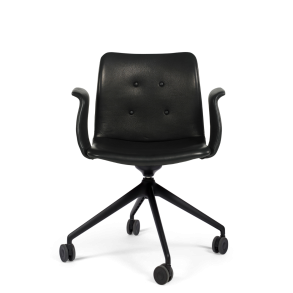 Primum Dynamic Armstol, Med Hjul, Sort Zenso, Stl Stel