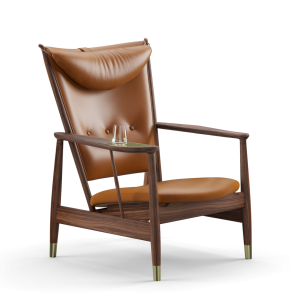 Whiskystol FJ4880, Valnd Olie, Lder Elegance Valnd