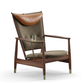 Whiskystol FJ4880, Valnd Olie, Hallingdal 227/Lder Elegance Valnd