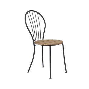 Stol Akleja, Teak/M�rkegr�