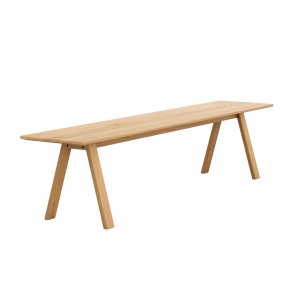 B2 Bnk, 200x40, Eg Hvidpigmenteret Mat Lak