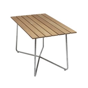 Bord B25A 120x70, Olieret Eg/Varmgalvaniseret Stl