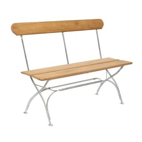 Bryggerib�nken, Teak/Varmgalvaniseret St�l