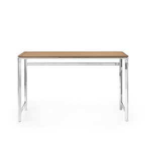 Vipp430 Studio Desk Skrivebord, Eg/Camel L�der