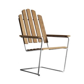 Loungestol A3, Olieret Eg/Varmgalvaniseret Stl
