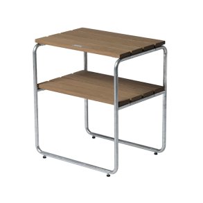 Sidebord L45 45x34, Olieret Eg/Varmgalvaniseret Stl