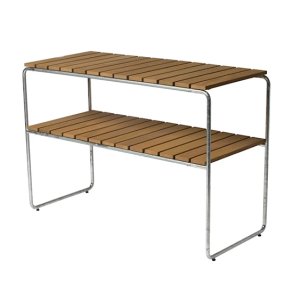 Konsolbord L105 107x45, Olieret Eg/Varmgalvaniseret Stl