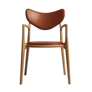 Salon Stol, Eg Olie, Cognac Sierra Lder