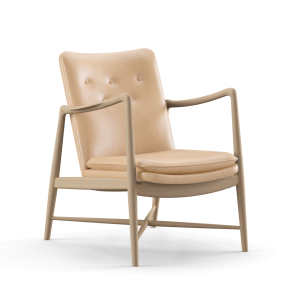 Kaminstol FJ4610, Eg Lys Olie, Lder Vegetal Natur