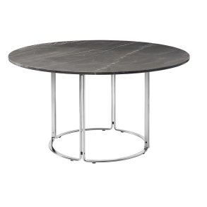 HB 120 Spisebord 140, Nero Marquina Marmor