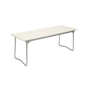 Bnk 8 110cm, Hvidlakeret Eg/Varmgalvaniseret Stl