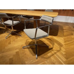 6x Vipp452 Stole, Alu/Stof