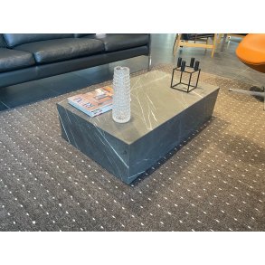 Audo Plinth Low Sofabord, Gr� Marmor