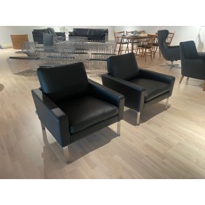 2x Skipper Firenze Lnestole, Sort Lder