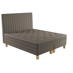 Luna Kontinentalseng, 180x210, Tobacco, 2-delt, Basic Sengegavl