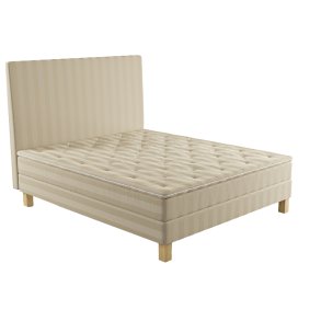 Nuova Kontinentalseng, 180x210, Camel, Dobbelt, Basic Sengegavl