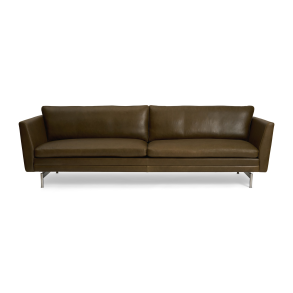 MH2301 Sofa, Olivengr�n Gefion L�der