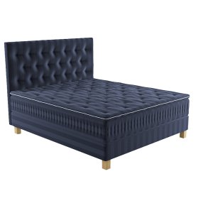 Phantasia Kontinentalseng, 180x210, Blue-Blue, Dobbelt, Knapper Sengegavl