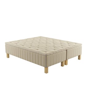 Stella Boxmadrasseng 180x210, Camel, 2-delt