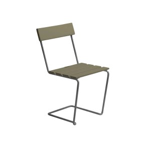 Stol 1, Lysegrn Lakeret Eg/Varmgalvaniseret Stl