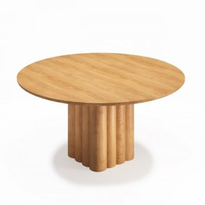 Plush Udtrksbord Rund, 140, Eg Olie