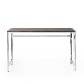 Vipp430 Studio Desk Skrivebord, Valnd/Grn Bosco Lder