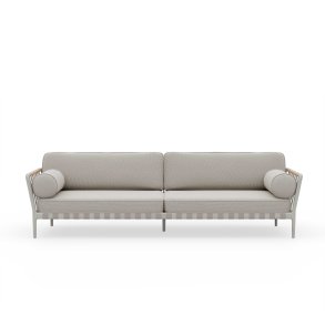 Vipp720 Open-Air Sofa 3-personers, Meadow Light Grey