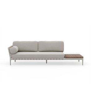 Vipp720 Open-Air Sofa Open End Hjre, Meadow Light Grey