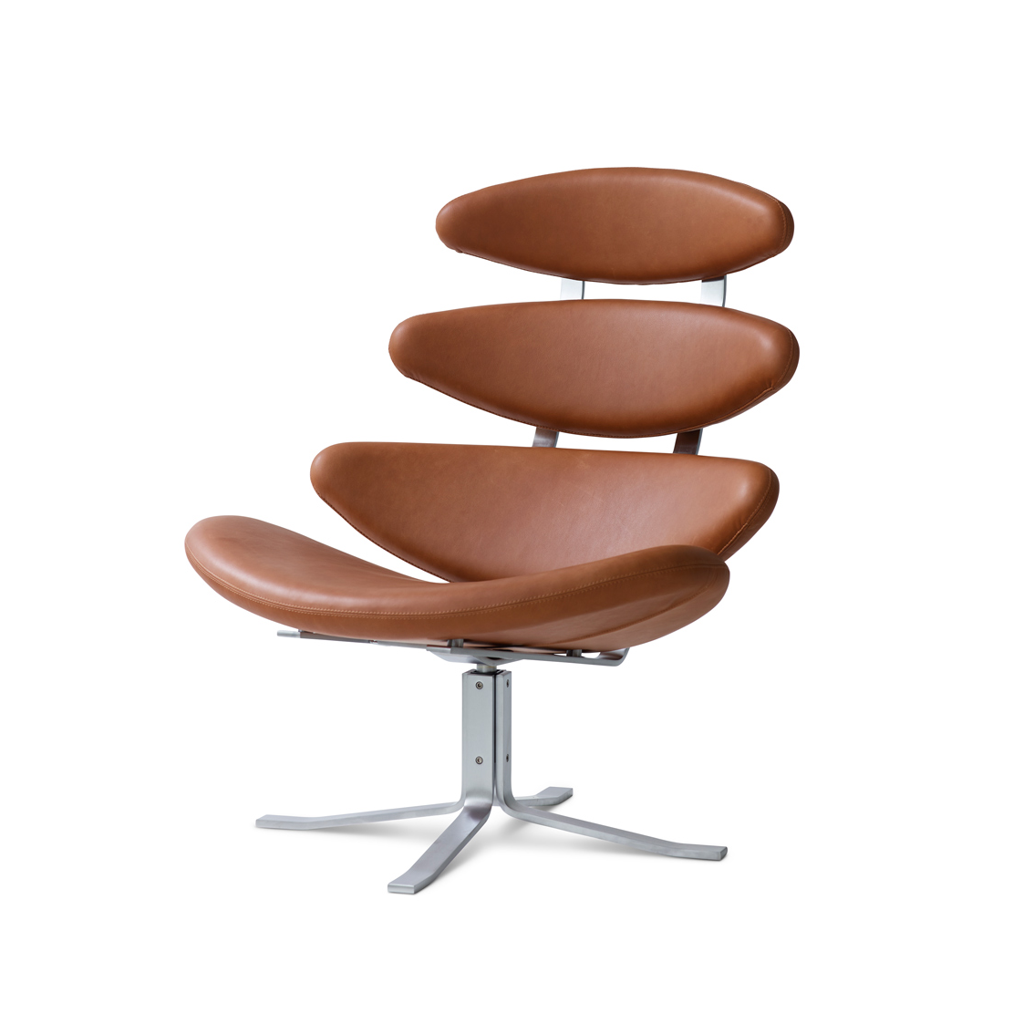 plan Mangler liste EJ 5 - Corona stol - Elegance valnød ( Gr 5 læder ) - Lænestole - Heile  Møbler
